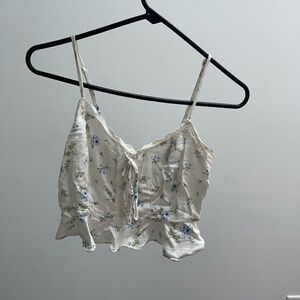 Forever 21 Floral Crop Top